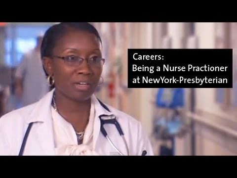 Being a Nurse Practioner at NewYork-Presbyterian