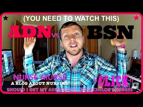 (ADN vs BSN) Should I get an ASSOCIATES or BACHELORS degree | Steps To become Registered Nurse (RN)