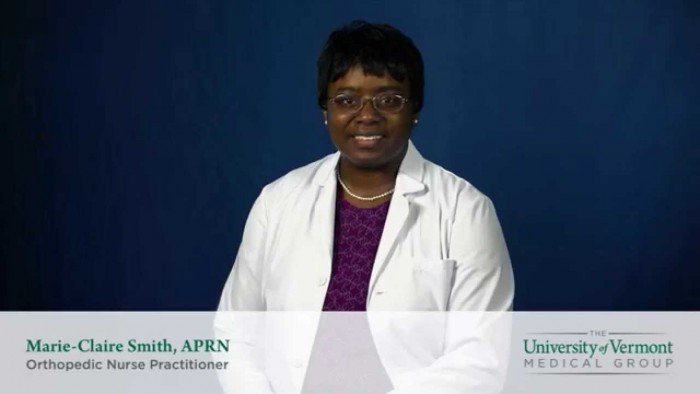 The UVM Medical Center: Marie Claire Smith APRN, Orthopedic Nurse Practitioner